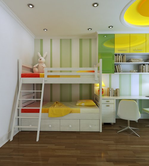 Colorful Rooms for Kids