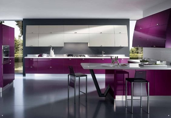 Colorful Kitchens That Look So Inviting