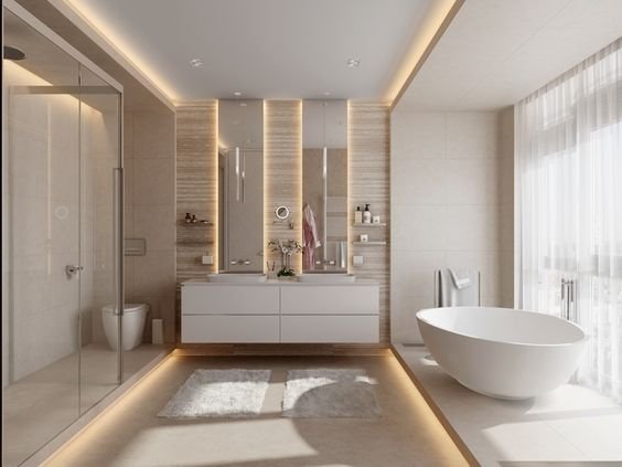 Luxuriöse Badezimmer Einrichtungsideen | unique-homedesign