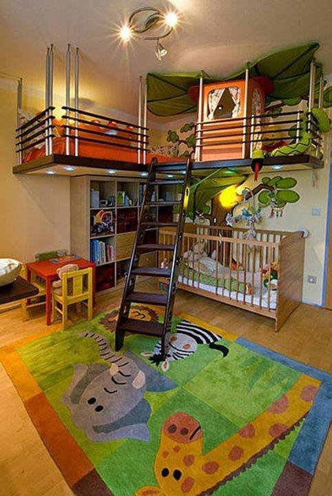 You surely want to be a kid again when you see these rooms