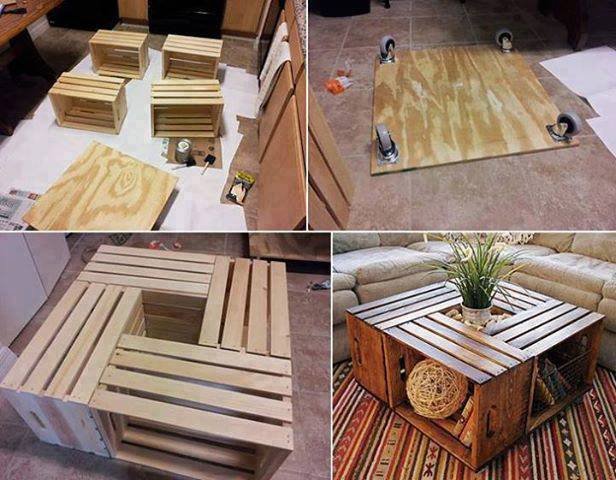 Genius DIY Easy Wood Pallet Furniture Designs Ideas