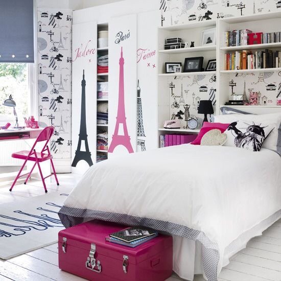 Dream Interior Design Ideas for Teenage Girl’s Rooms