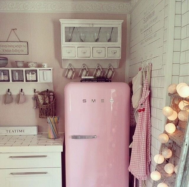 These Pink Kitchen will make you happy