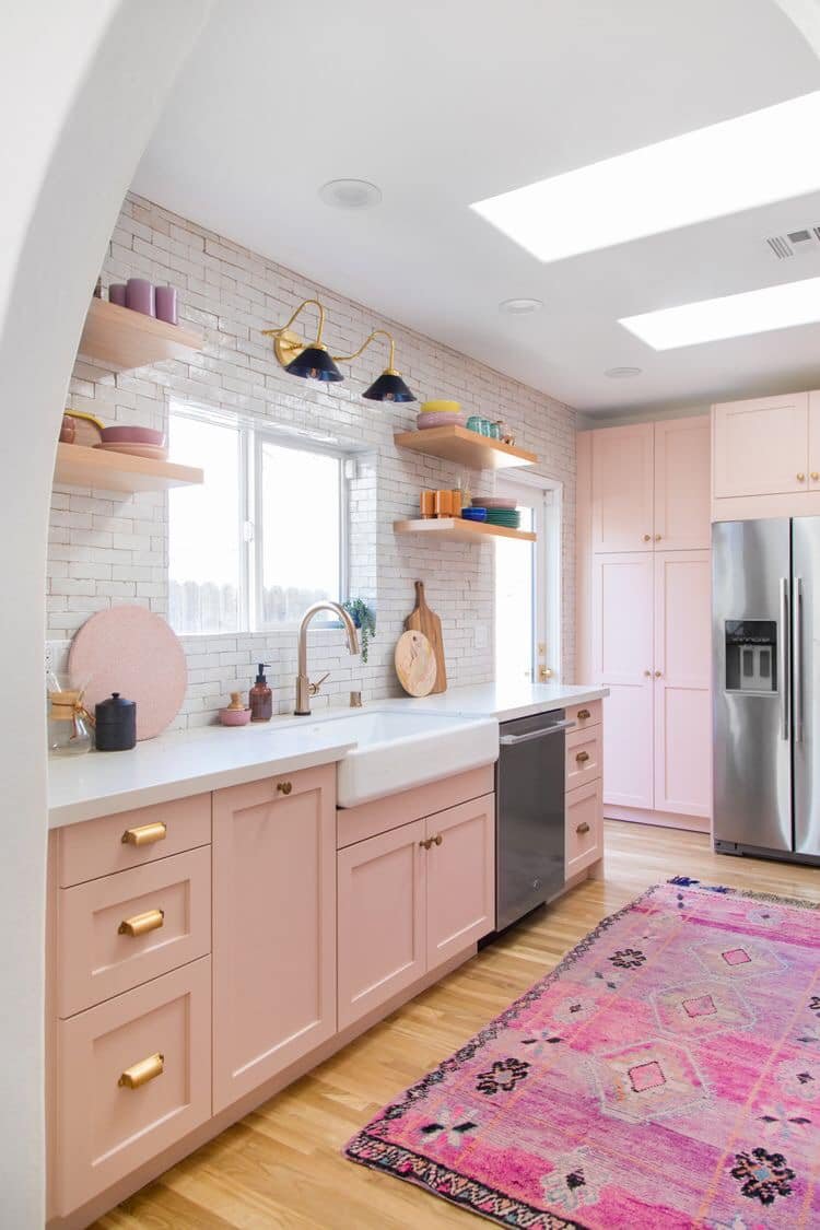 These Pink Kitchen will make you happy