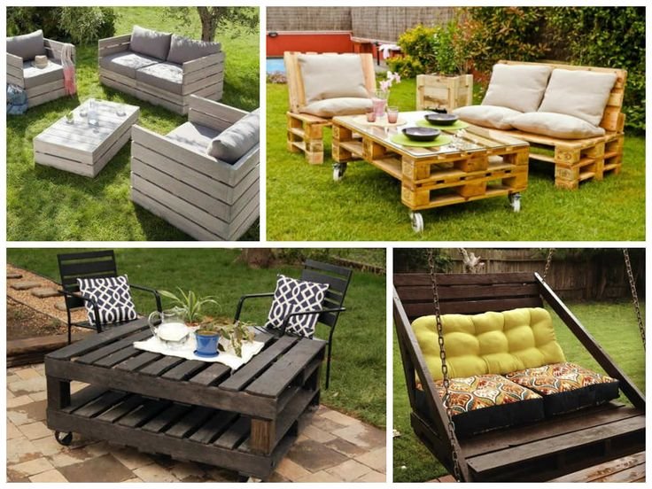 DIY Pallet Furniture for Garden